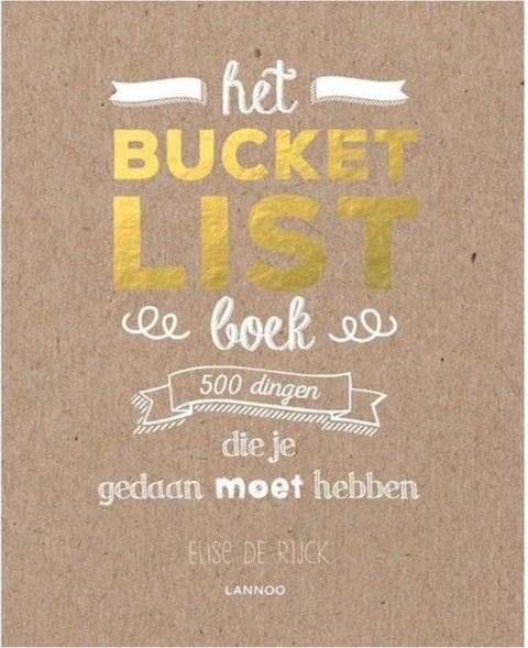 Le livre La Bucket List