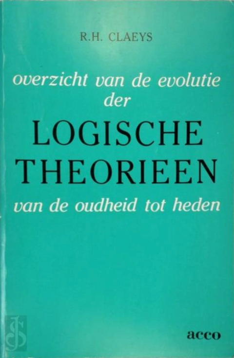 Overzicht evolutie der logische theorieen