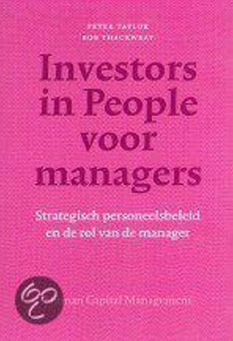 Investors in people for managers